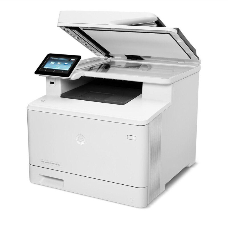 МФУ лазерный HP Color LaserJet Pro M479dw, A4, цветной, лазерный, белый [w1a77a] - фото №9