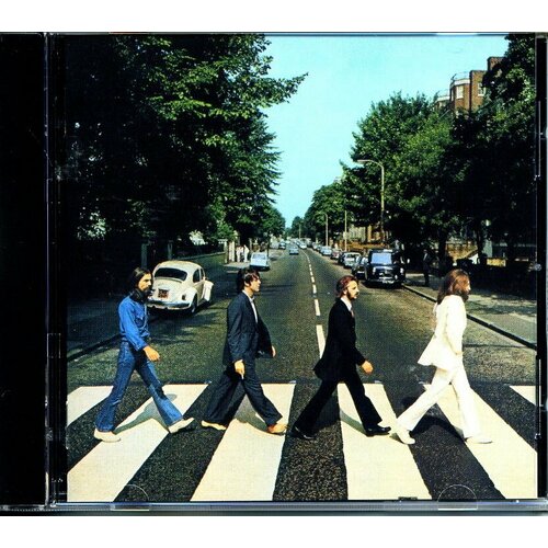 Музыкальный компакт диск THE BEATLES - Abbey Road 1969 г. (производство Россия)