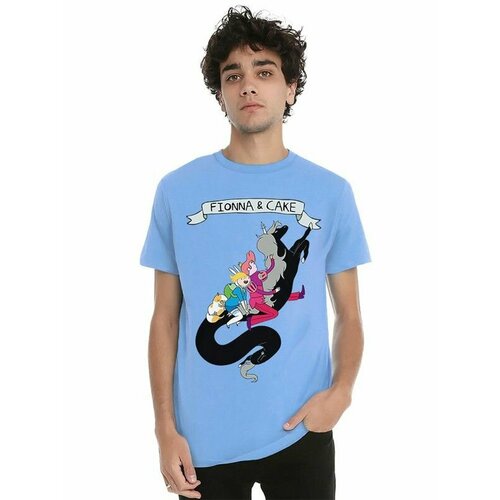 фото Футболка design heroes, размер l, голубой