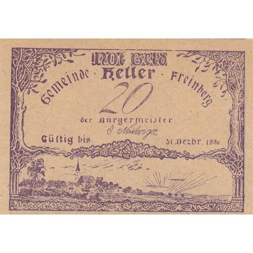 Австрия, Фрайнберг 20 геллеров 1914-1920 гг. (№1)