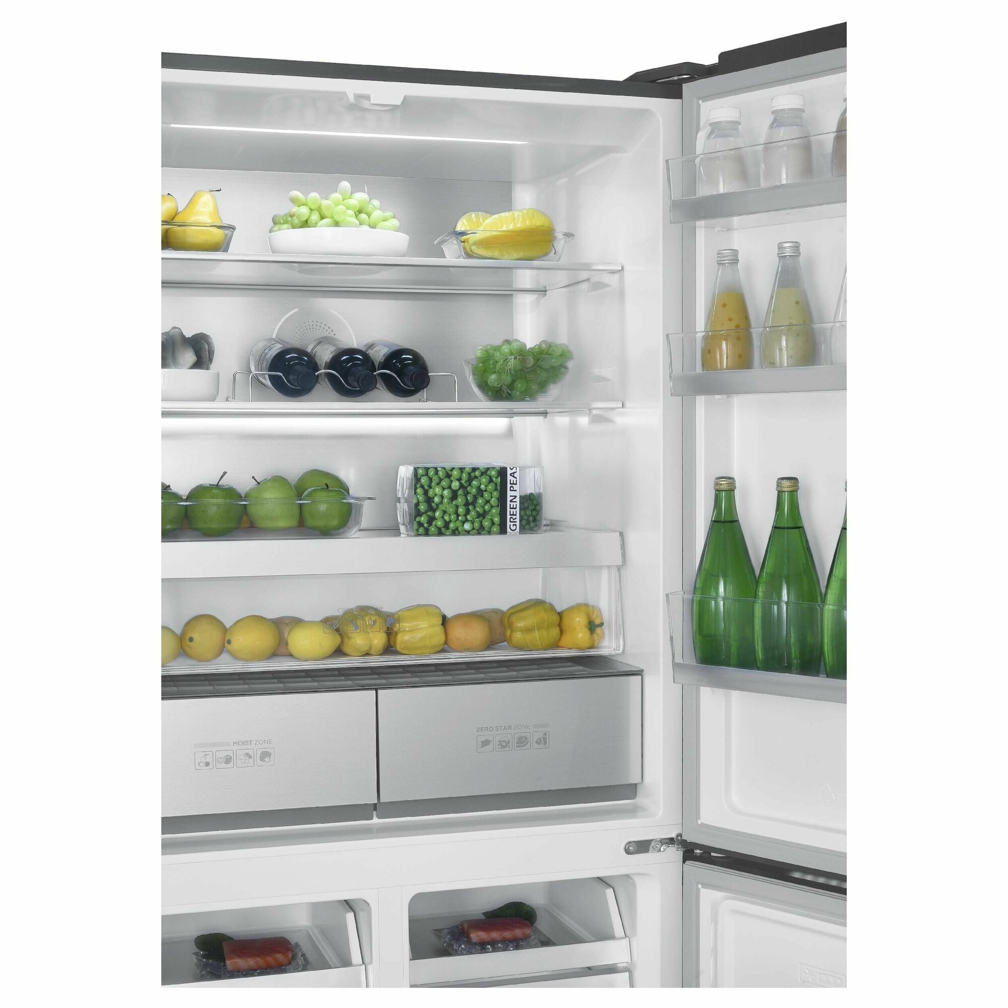Многокамерный холодильник Korting KNFM 91868 X - фотография № 5