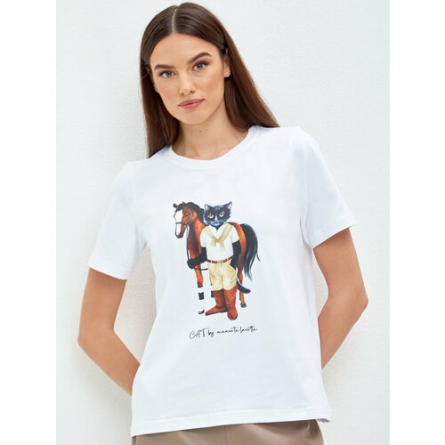 фото Футболка manii'ta lacitta, размер s, белый