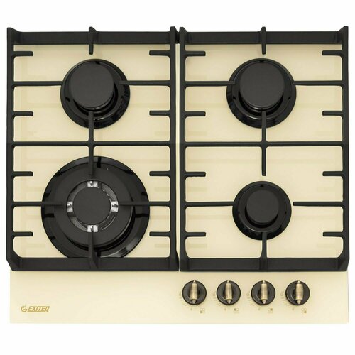 Газовая варочная панель Exiteq 60см встраиваемая электроподжиг и контроль газа 2849000₽