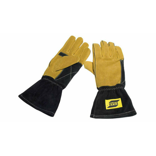 Перчатки сварочные ESAB Curved Mig/Mag, размер XL перчатки stg подкладка регулируемые манжеты светоотражающие элементы размер xl желтый мультиколор