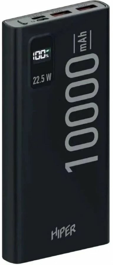 Внешний аккумулятор Hiper CORE X Transparent 10000mAh 3A QC PD