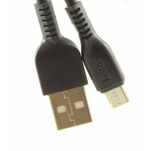 Кабель micro USB HOCO X13, 2A, Черный, 1м.