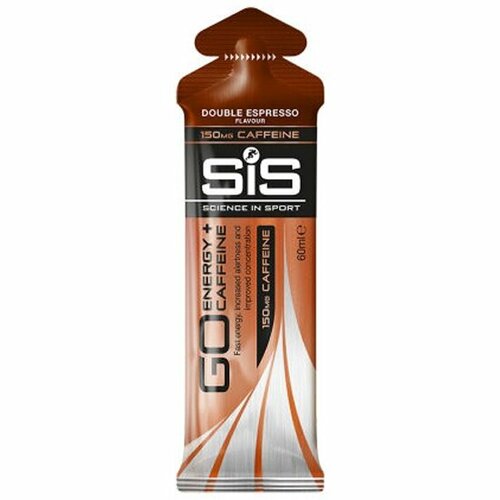 Гель изотонический углеводный с кофеином Sis GO + Caffeine Gels 150mg двойной эспрессо