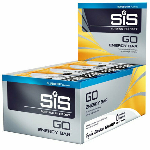 Энергетический батончик SCIENCE IN SPORT (SiS) GO Energy Mini Bar 40 г x 30 батончиков, Голубика