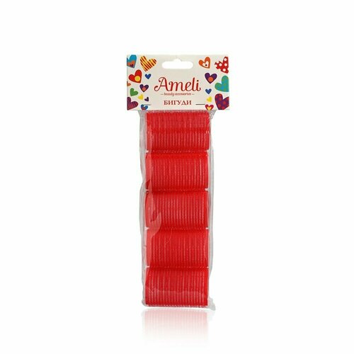 Бигуди для волос Ameli липучки для завивки35 х 62 см 5 штук 840₽