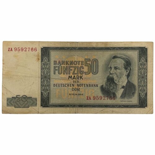 ГДР 50 марок 1964 г.