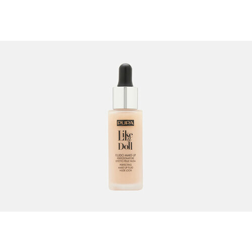 pupa тональный флюид like a doll spf 15 30 мл оттенок 030 natural beige Совершенствующий флюид для макияжа LIKE A DOLL 30 мл