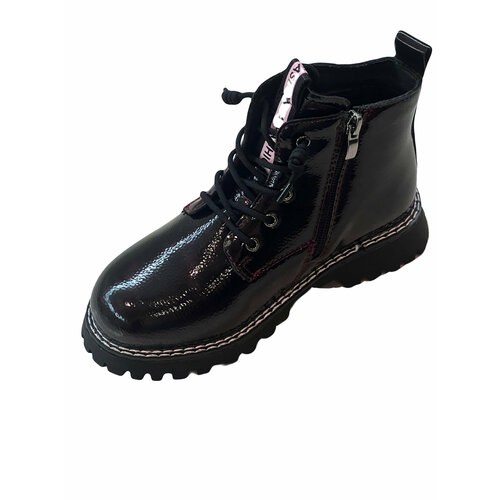 фото Ботинки, размер eu35, бордовый нет бренда