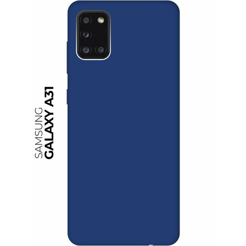 RE: PA Чехол - накладка Soft Sense для Samsung Galaxy A31 синий re pa чехол накладка soft sense для samsung galaxy a12 розовый