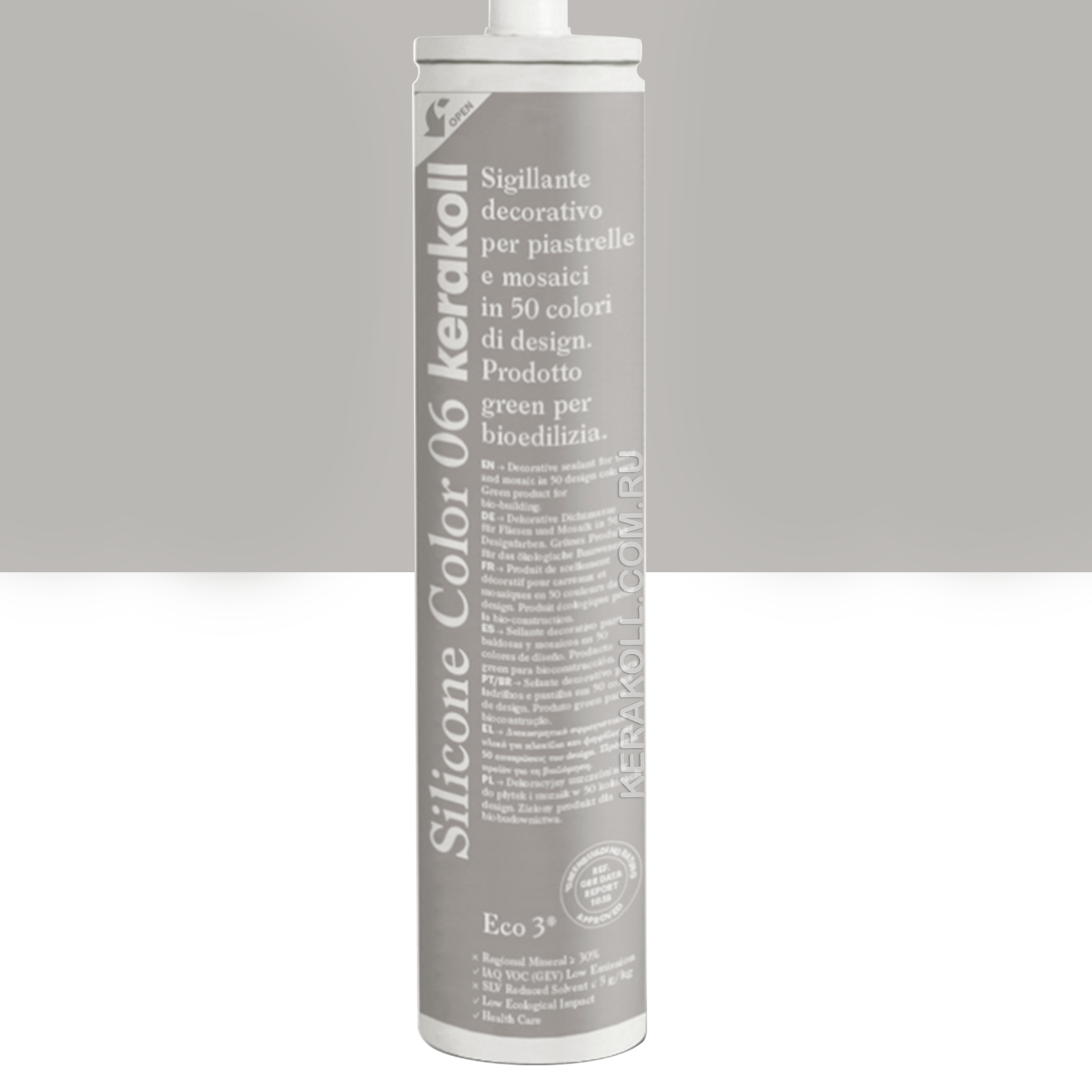 фото Герметик силиконовый декоративный для плитки и мозаики Kerakoll Silicone Color (310мл) 06