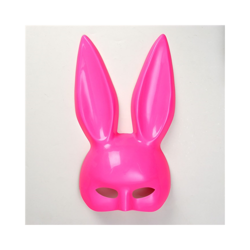 Маска Кролик розовый пластик/СЛ