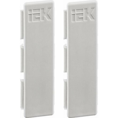 Соединитель на стык лицевой IEK Праймер 100x40 100x60 белый комплект из 2 шт 310₽