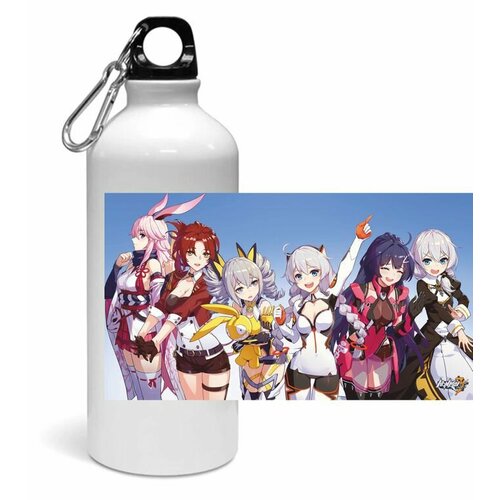 фото Спортивная бутылка по игре honkai impact 3rd , хонкай импакт № 12 bugrikshop