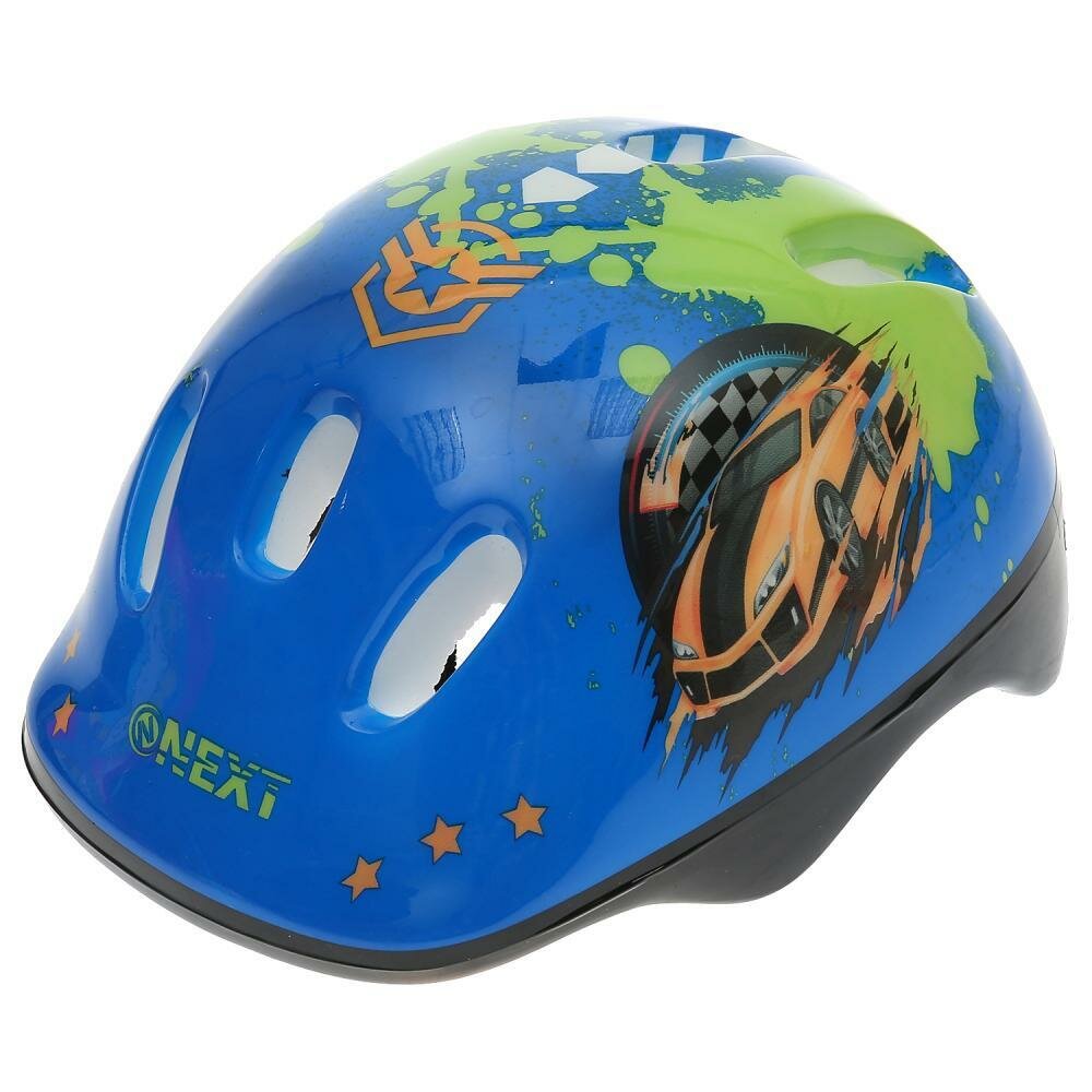 Шлем детский защитный р. S, цвет синий арт. HELM-33