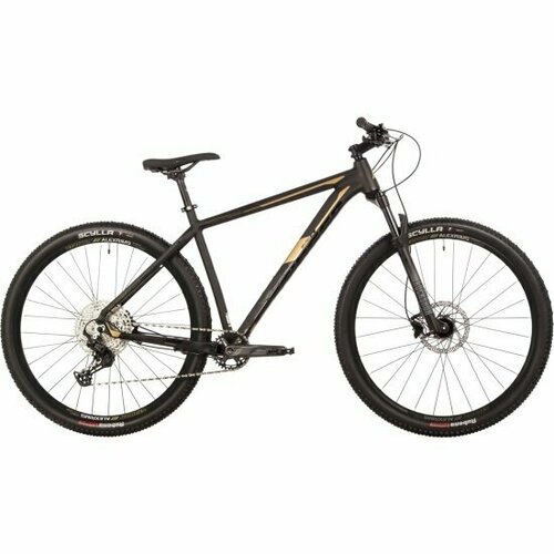 Горный велосипед Stinger Bike Stinger 29 Reload PRO черный, размер 22 29AHD. RELOPRO.22BK3 система shimano deore fc m5100 1 для 1x10 11 скоростей 175мм