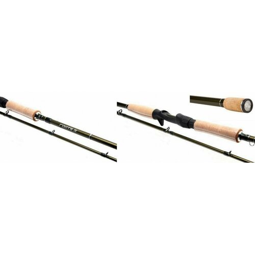 фото Спиннинг bft roots g2 caliber 8' -100g, 2,44м 2-частник под безынерционную катушку китай