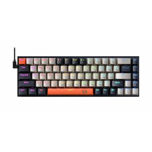 Клавиатура Redragon DEFENDER Ryze черныйсерый 343500₽