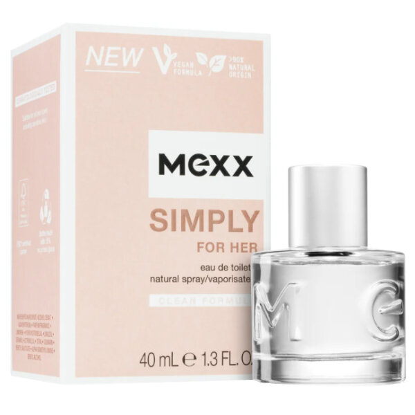 Mexx Женский Simply For Her Туалетная вода (edt) 40мл