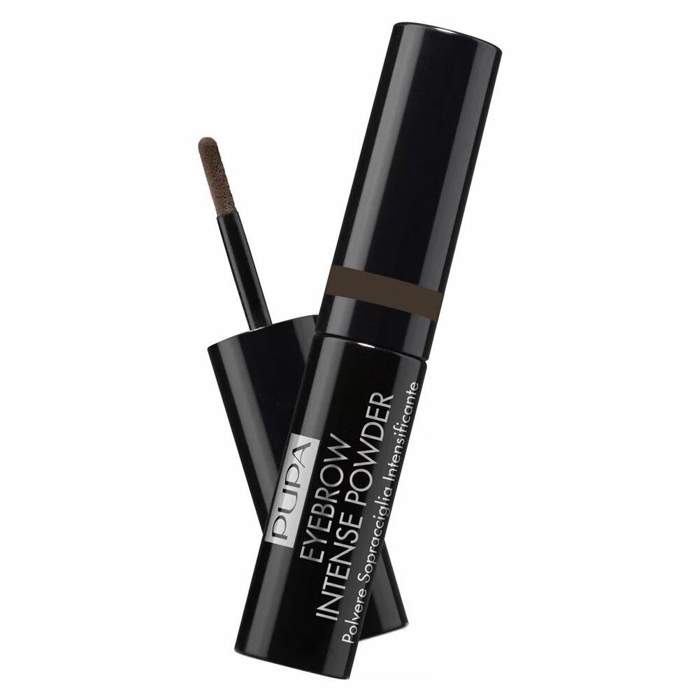 Пудра Pupa Make Up Eyebrow Intense Powder, Пудра для бровей, 003 Dark Brown — фото 1