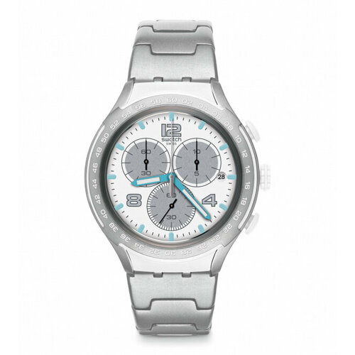 фото Наручные часы swatch, серебряный