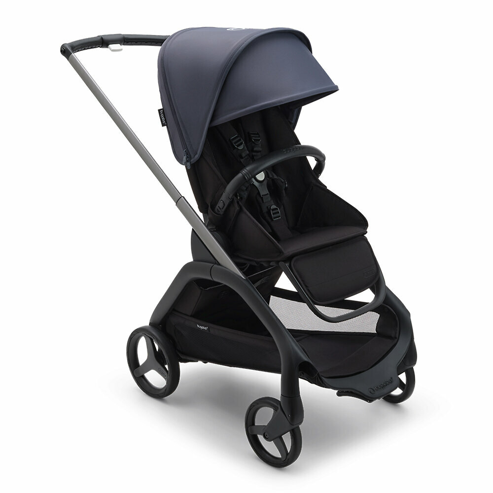 Прогулочная коляска Bugaboo Dragonfly Graphite, цвет Black / Stormy Blue