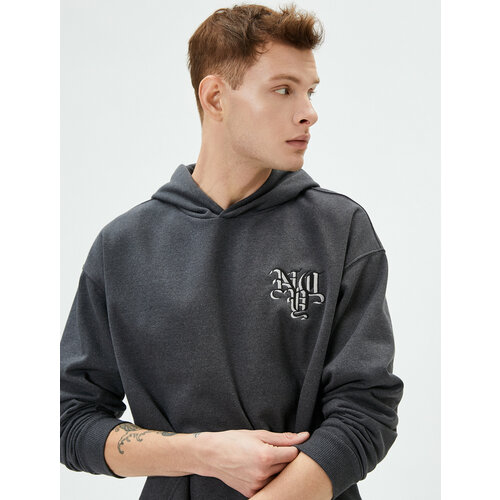 фото Худи koton, размер m, серый