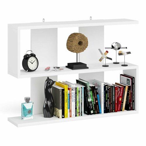 Полка СВК Мори 900 Белый Размеры Высота 648мм Глубина 210мм Ширина 900мм 2025₽