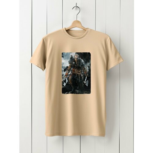 фото Футболка hypnotica, размер xs, бежевый