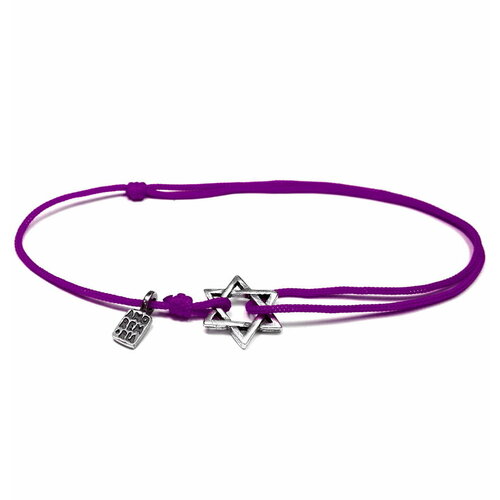 Браслет Amorem серебро 925 проба фиолетовый 1490₽