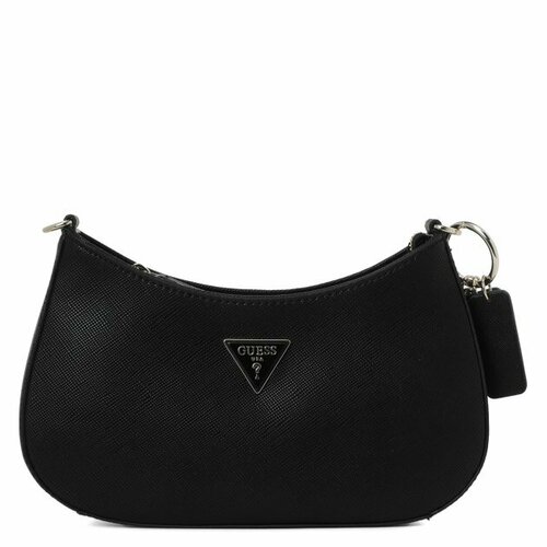 Сумка GUESS, черный korean fashion messenger bag 2020 new top layer cowhide ladies shoulder bag casual leather mini female bag