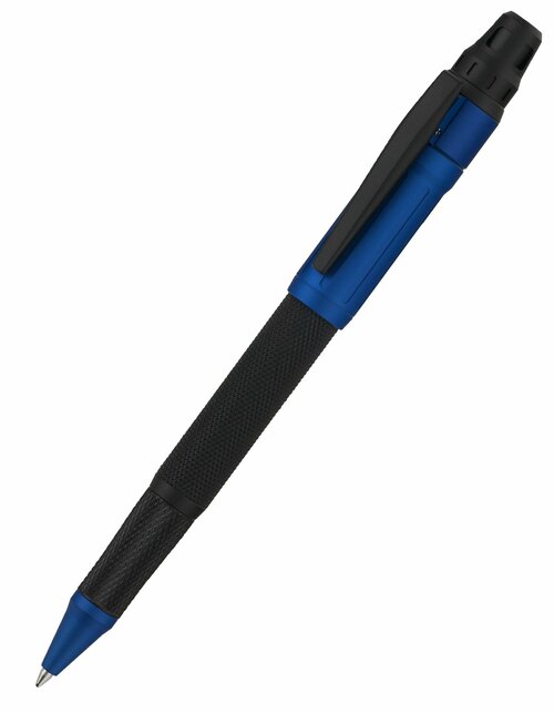 Шариковая ручка Colibri Ascari Matt Black Pachmayr Anodized Blue