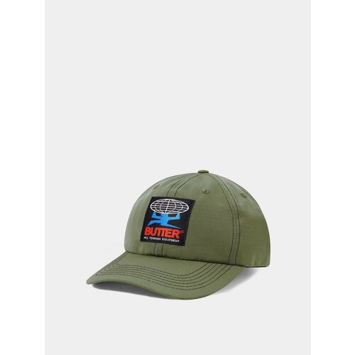 Кепка Butter Goods Terrain 6 Panel, размер One size, зеленый кепка ripndip dark twisted fantasy 6 panel чёрный размер one size