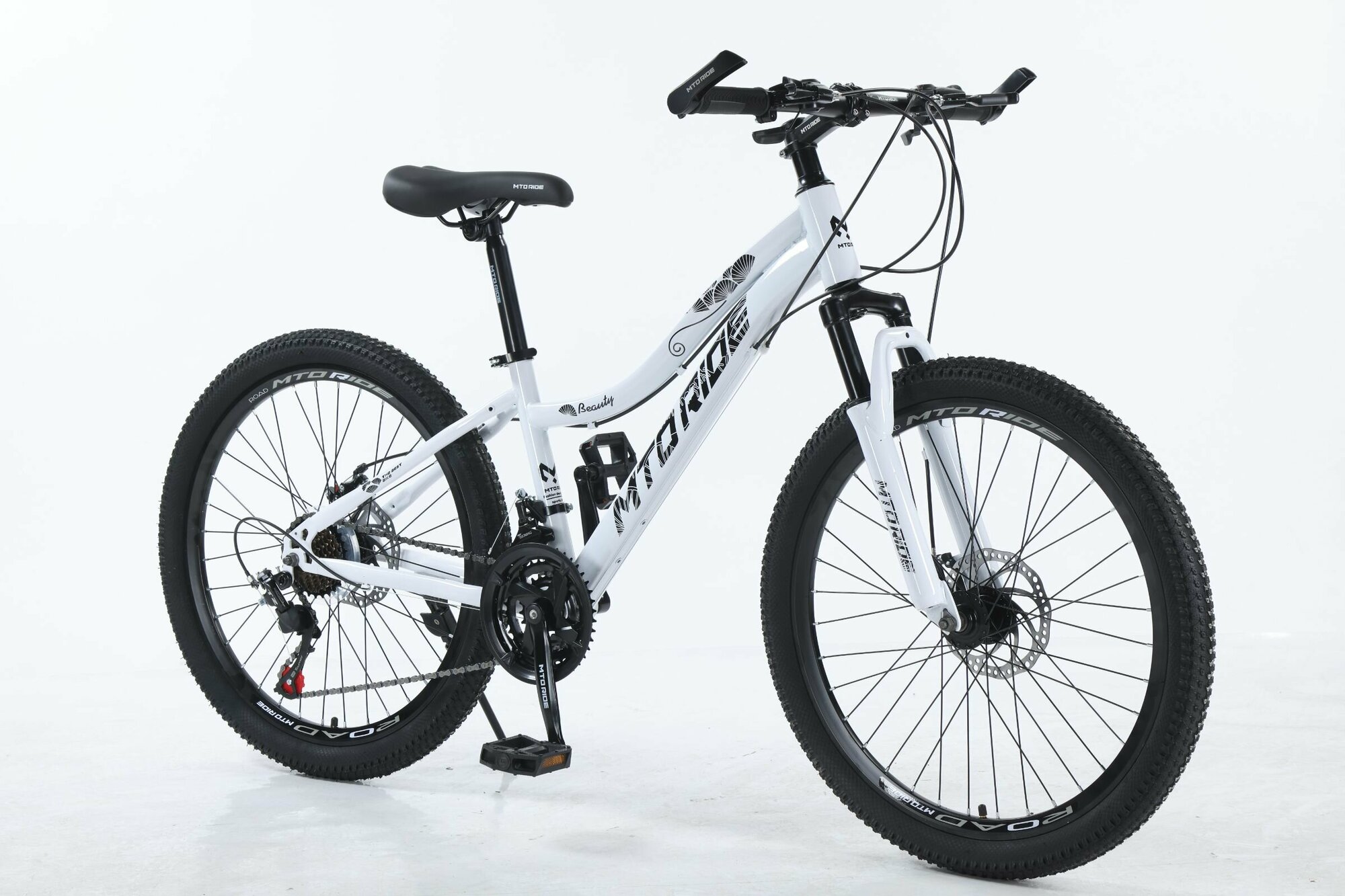 Горный велосипед MTO RIDE 24" белый