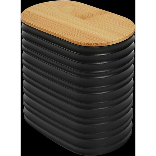 Контейнер для хранения 14x8.5x14 см полипропилен черный