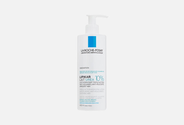 La Roche-Posay Lipikar Lait UREA 10% Увлажняющее молочко для для тела тройного действия, 400 мл
