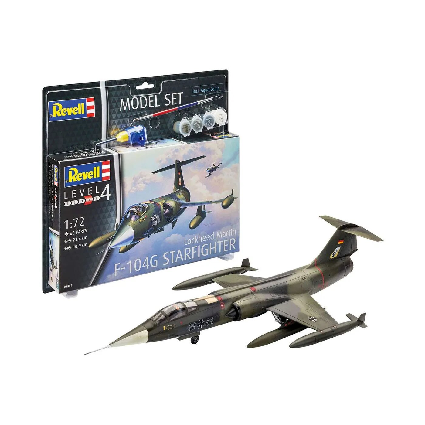 Набор Revell Истребитель-бомбардировщик F-104G Starfighter