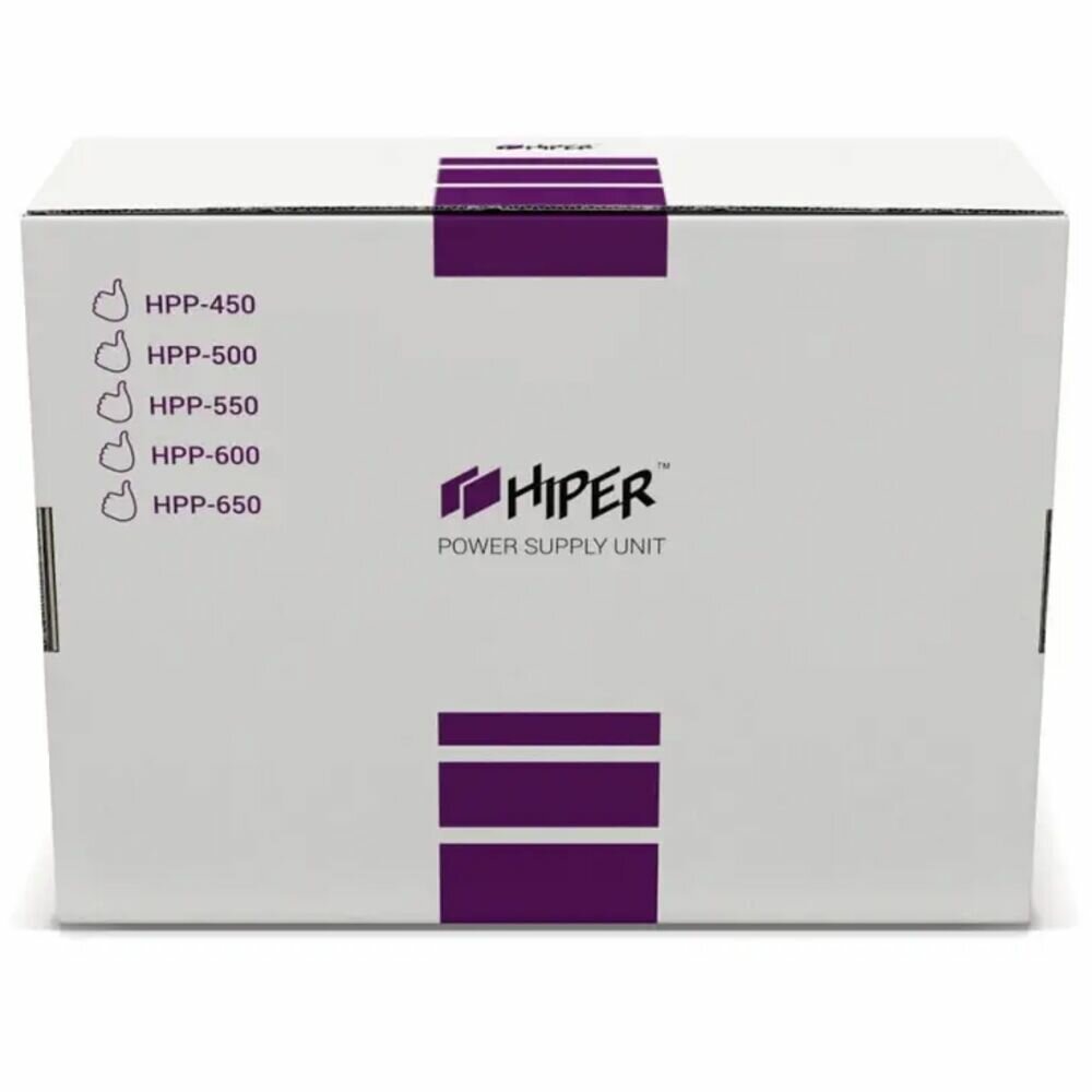 Блок питания HIPER HPP-500 (500W) Black - фото №16