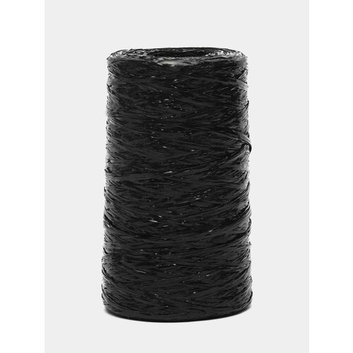Полипропиленовая пряжа для вязания мочалок, Цвет Черный