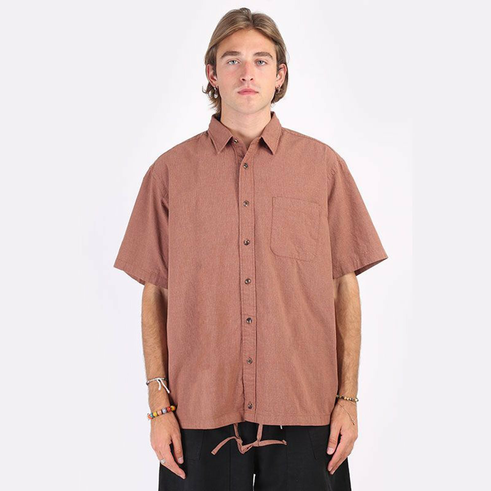 Рубашка FrizmWORKS Checked String Half Shirt