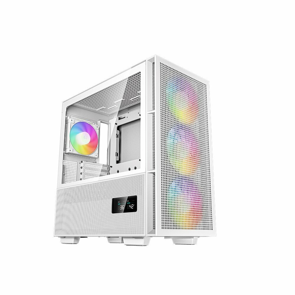 Корпус MidiTower Deepcool CH560 DIGITAL WH white (ATX без БП ARGB USB3.2 Type-A+USB3.2 Type-C) (R-CH560-WHAPE4D-G-1)