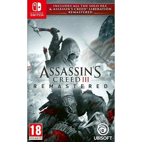 картридж для nintendo switch assassin s creed 3 liberation hd рус новый Картридж Для Nintendo Switch Assassin'S Creed 3 + Liberation HD РУС Новый