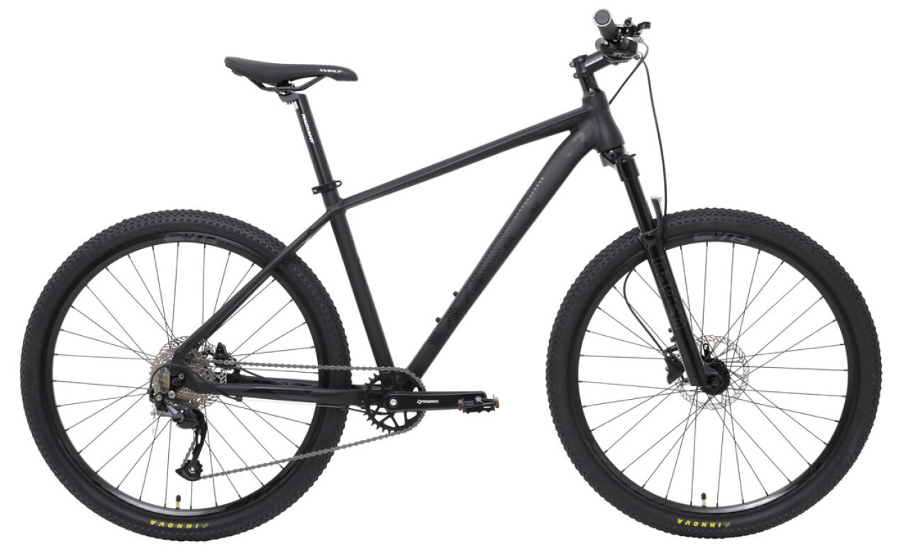 Горный велосипед Welt Ranger 1.0 27 (2024) 18" Черный (170-180 см)