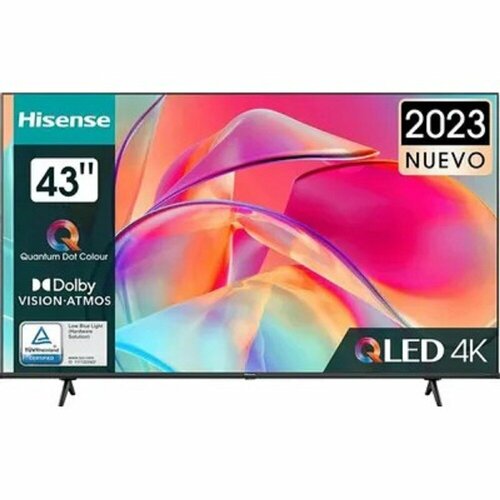 Hisense LCD LED телевизоры Hisense Hisense 43 43E7KQ Frameless черный 4K Ultra HD 60Hz DVB-T DVB-T2 DVB-C DVB-S DVB-S2 USB WiFi Smart TV RUS 3335000₽