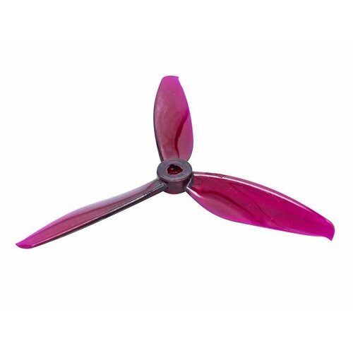 Пропеллер Gemfan WinDancer 5043 3-х лопастной (Clear Purple) 2 пары PMPC5043-3P