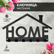 Настенная ключница в прихожую ПО-крупному Home