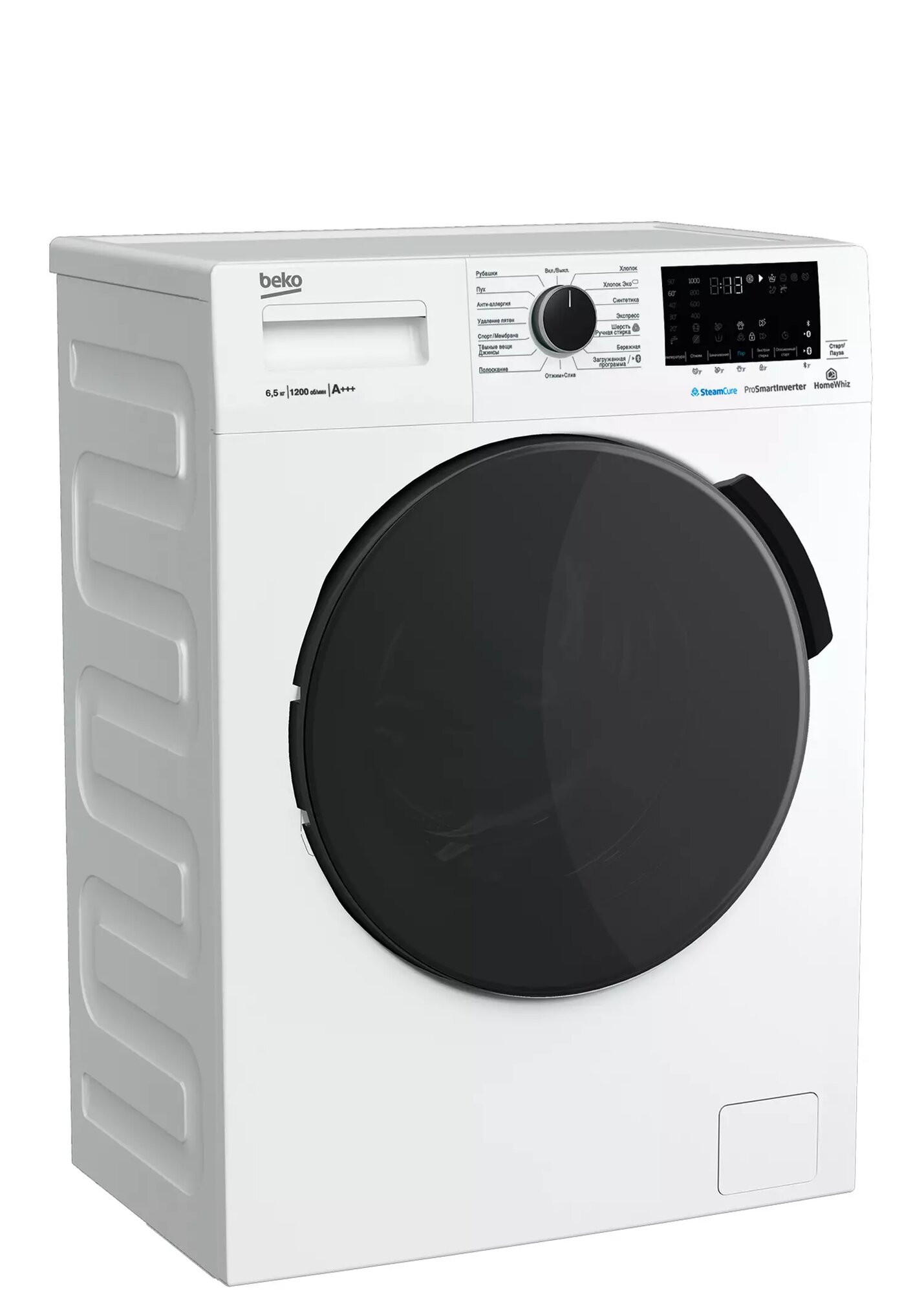 Стиральная машина Beko WSPE 6H616 W Inverter, Steam